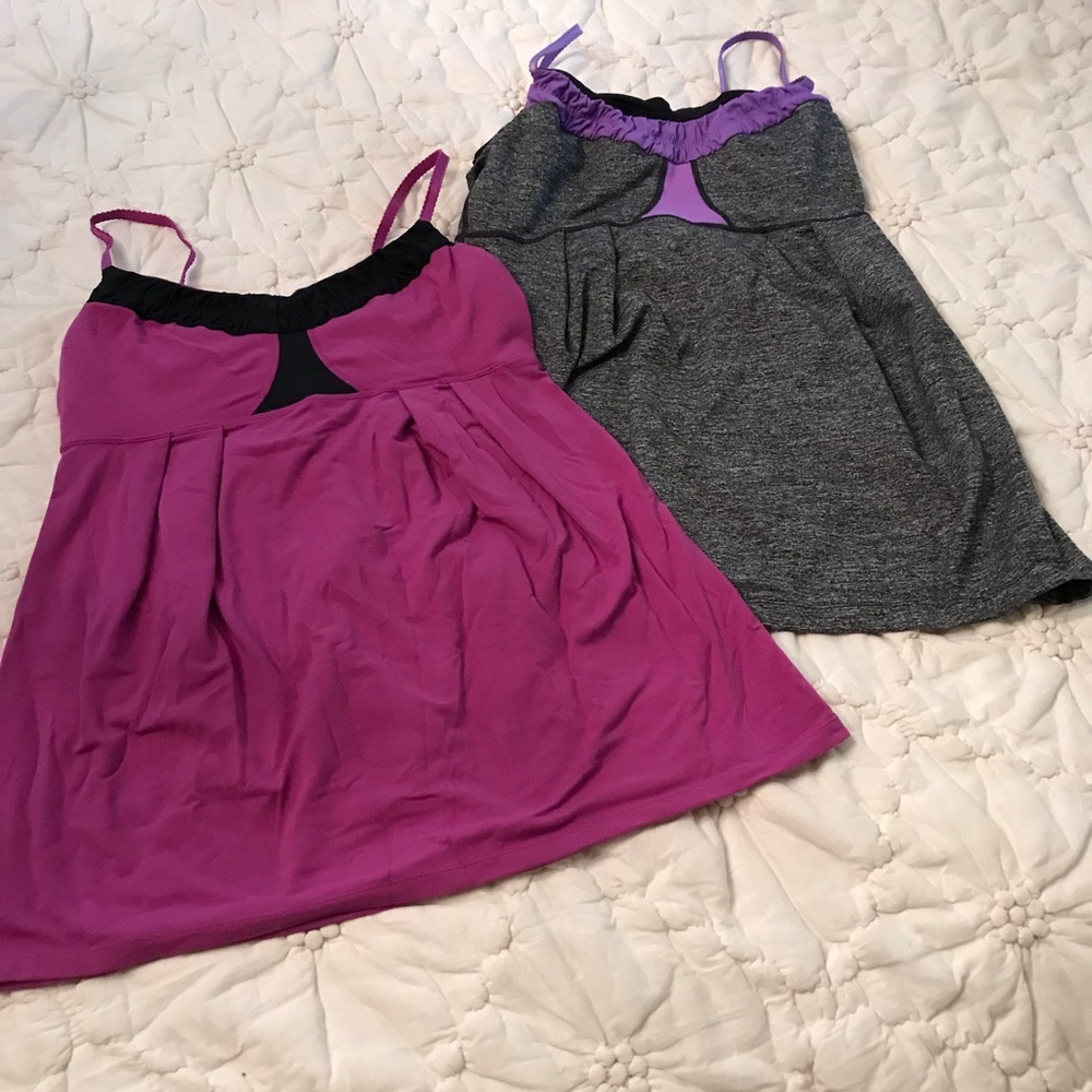 Two Lululemon tops